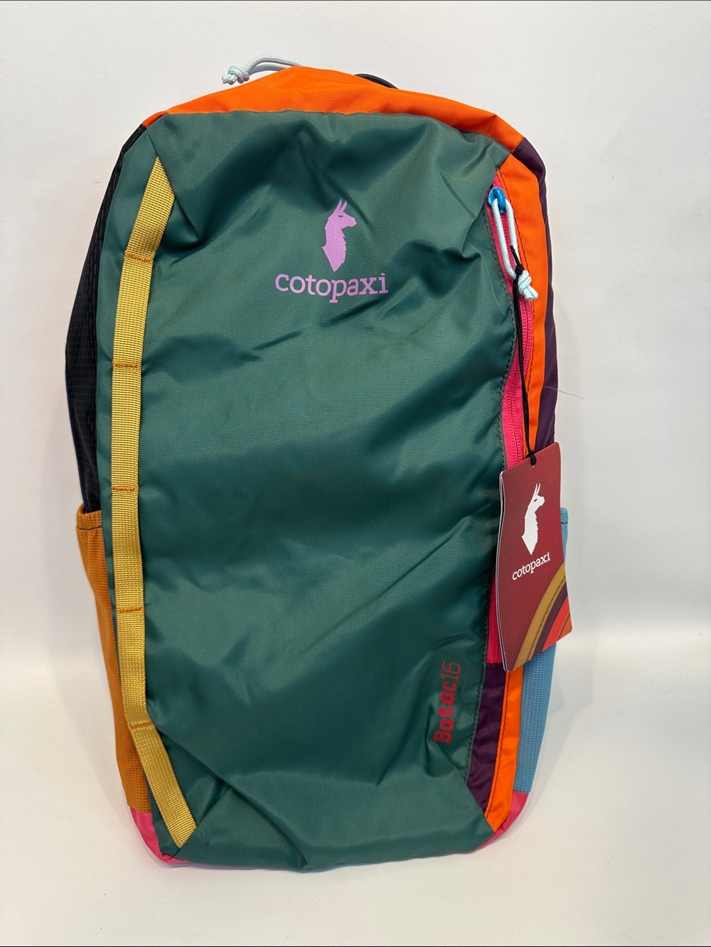 Cotopaxi Batac Del Día 16L Backpack One-of-a-Kind Multicolor Lightweight Daypack